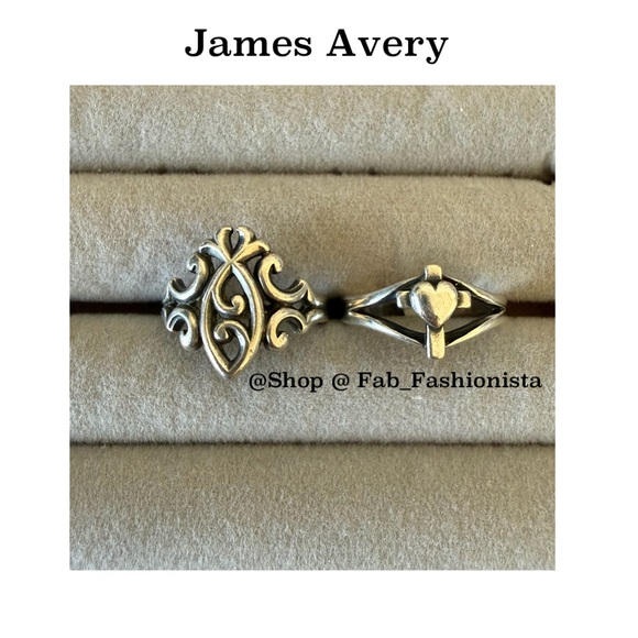 James Avery Sterling Silver Ring bundle
